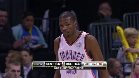 The nuggets will be without porter jr. 2010 12 25 Thunder vs Nuggets Kevin Durant 44 Pts ...