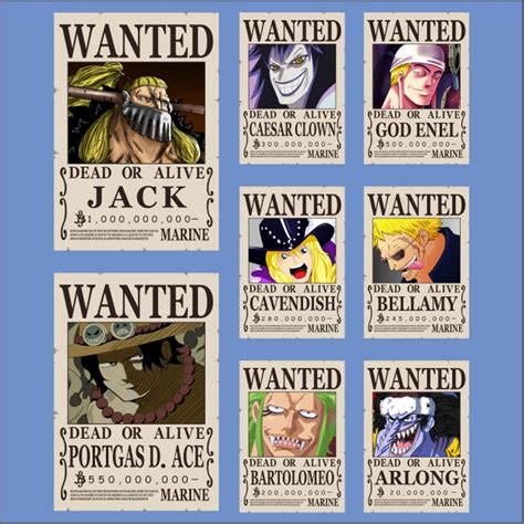 Roger dikenal sebagai raja bajak laut,' terkuat dan paling terkenal yang telah berlayar grand line. Jual Bounty Poster Wanted Anime One Piece Terlengkap Dan ...
