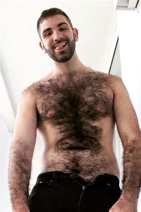 Man with a hairy chest in a white shirt. Pin on Hairy chest