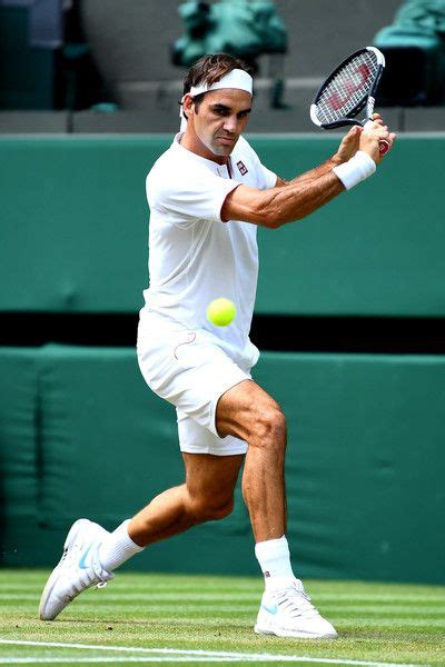 At wimbledon in 2001, a teenage hopeful took on the serial champion. Roger Federer Photos Photos: Day Seven: The Championships ...