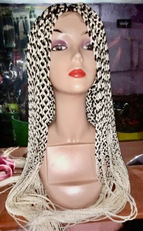 Check spelling or type a new query. Handmade Salt & Pepper Box Braided Wig. | Etsy | Braids ...