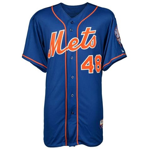 Jacob degrom new york mets majestic mens royal alternate cool base player jersey. Jacob deGrom Signed New York Mets Jersey (MLB Hologram ...