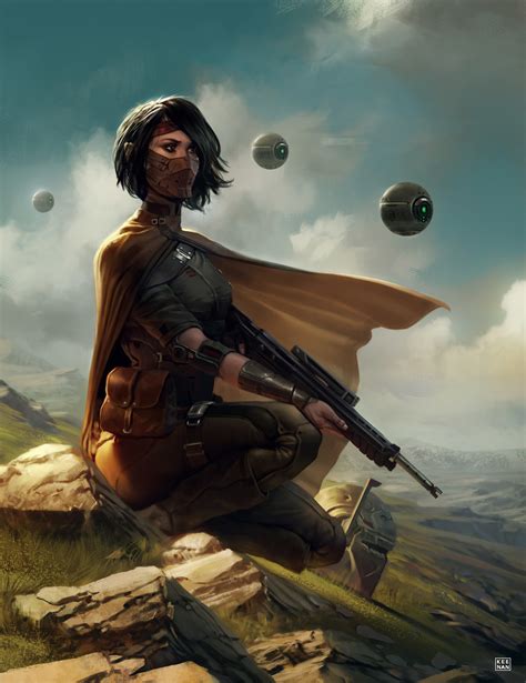 Female star wars bounty hunter. ArtStation - Rogue Bounty Hunter, Dave Keenan