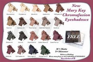 New Mary Chromafusion Eyeshadow 19 Intensely Pigmented Colors