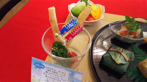 こどもの日のメニュー紹介