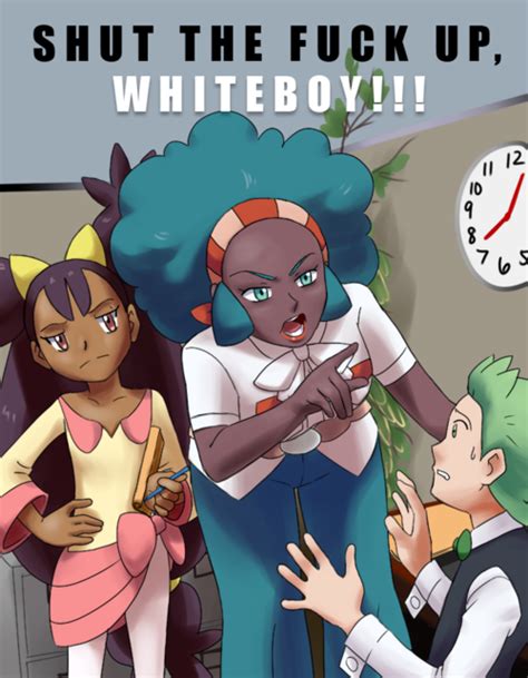 I tried to move pokemon from the box but it did not allow me to withdrawl pokemon to my party without freezing the rom. Lenora and Iris are racist! - Pokémon Fan Art (24536188) - Fanpop