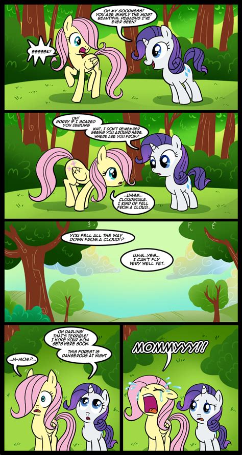 Whatever happens in the valentines episode, this pairi. fluttershy origins by CSImadmax on DeviantArt