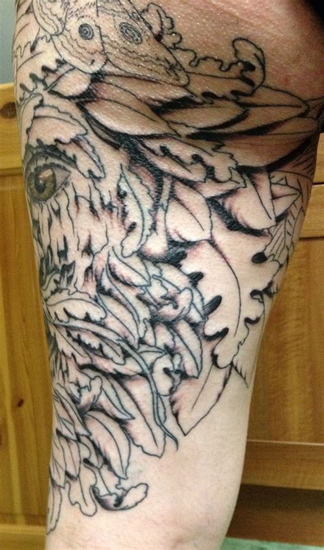 See what jalen green (jalen5405) has discovered on pinterest, the world's biggest collection of ideas. Greenman tattoo session 6 | Tattoos, Leg tattoos, Green ...