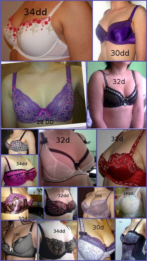 Bra size chart with real pictures. 277 best images about Fashion: Passion on Pinterest