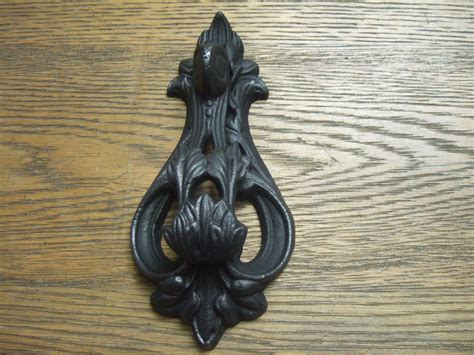 Look closely at antique or vintage house or furniture hardware, dating back decades or hundreds of years. Art Nouveau Cast Iron Antique Door Knocker-D209 | Antique ...