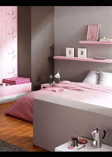 Cortinas opacas para recamara salon comedor juvenil antigüedad mapa del mundo c. Gris y rosa | Home wall colour, Awesome bedrooms, Bedroom ...