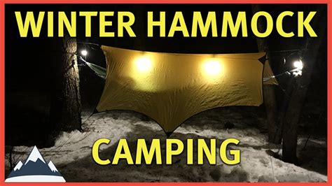 Post author by michael rohani; Winter Hammock Camping - The Amateur Setup - YouTube