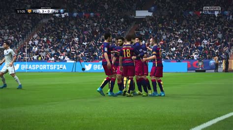 Head to head statistics and prediction, goals, past matches, actual form for champions league. Barcelona vs PSG | DEMO FIFA 16 - YouTube