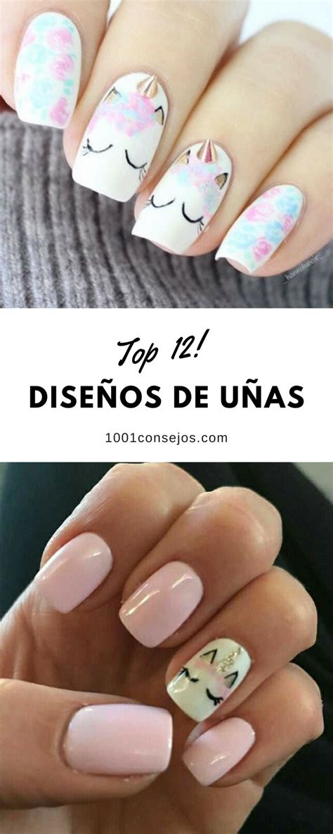 Las uñas decoradas cada vez están siendo mas usadas. Encuentra inspiración en estos 12 diseños creativos de uñas. | uñas decoradas juveniles | uñas ...