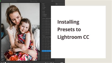 These presets can save you a lot of time on your projects, and installing them is a snap. How to Install Presets to Lightroom CC on Desktop - YouTube