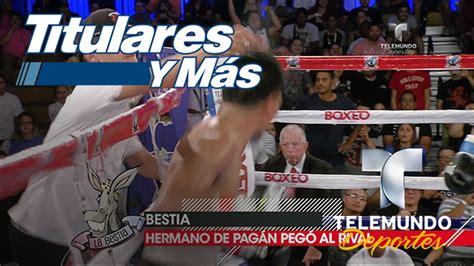 En colombia los seguidores del boxeo podrán ver la pelea entre floyd mayweather vs logan paul a través del canal espn, y la transmisión iniciará a las 7:00 pm, lo mismo podrán hacer en los. Insólita intromisión en pelea de boxeo | Titulares y Más ...