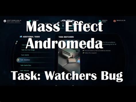 As you explore eos, you'll happen upon kett surveillance devices, according to the mass effect wikia. Mass Effect: Andromeda Task: Watchers Bug - YouTube