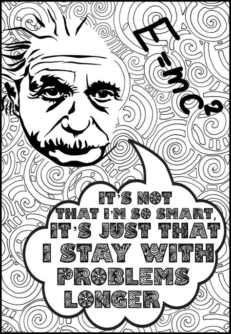 This is great for a science class to learn about facts. 6 growth mindset coloring pages based on quotes by one of ...