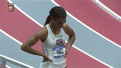 She may be entered in the 800 but that isn't showing at this point. Athing MU 51.02 400m prelims | NCAA Indoor Champs - YouTube