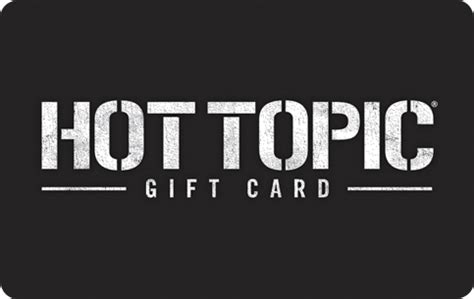 Most of these gift card deals can be redeemed at the online link, but some are. Gift Cards in 2020 | Hot topic gift card, Gift card ...