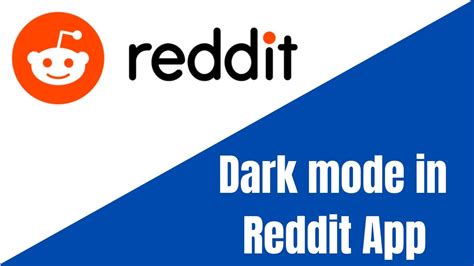 Please follow the submission … how to enable dark mode on Reddit app? - YouTube