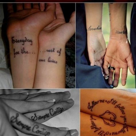 Unique soulmate couple tattoo ideas. soulmate tattoos - Google Search | Best couple tattoos ...