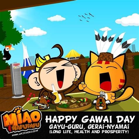 Selamat hari gawai dayak gayu guru, gerai nyamai, lantang senang nguan. to all my Dayak friends and family.. Happy Gawai Dayak to ...