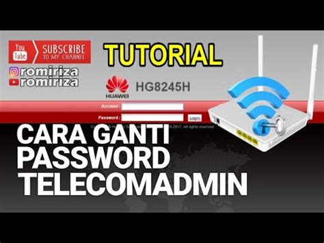 Cara Merubah Password Akun Super User di Modem HUAWEI ...