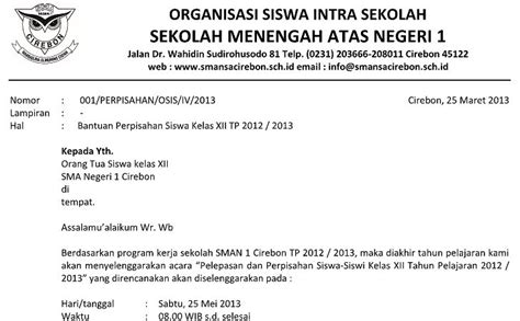 Contoh proposal ptk sd kelas 4 : Contoh Surat Resmi Pelepasan Kelas Xii - Contoh Surat