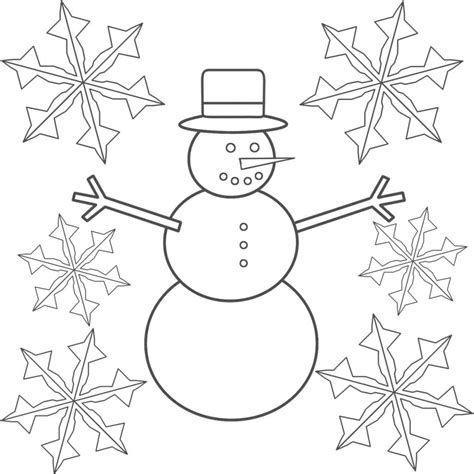 It all started with a mailbox. Free Printable Snowflake Coloring Pages For Kids