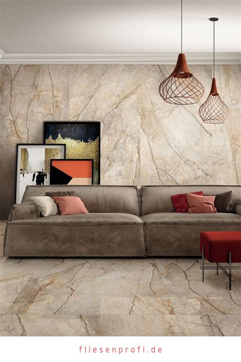 Marmorfliesen getrommelt feinsteinzeug fliesen marmoroptik fliesen. Fliese Rainforest-Marmor-Optik beige grau 60x120cm ...