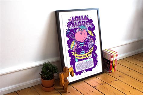 Two artists who have a track record of transforming public spaces with bold, colorful murals designed lollapalooza's 2018 festival poster. Lollapalooza Argentina 2018 on Behance