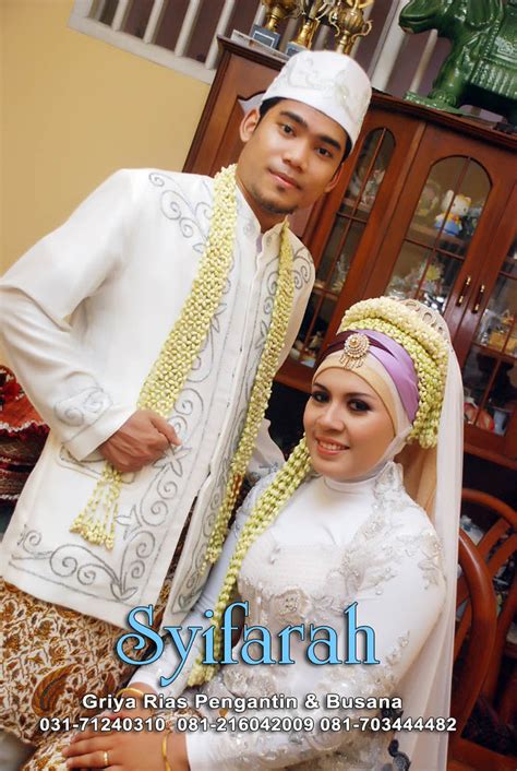 Sewa pakaian pengantin muslimah, keluarga dan rias syar'i. Kebaya Rias Pengantin Muslimah / Kebaya Pengantin Muslim ...