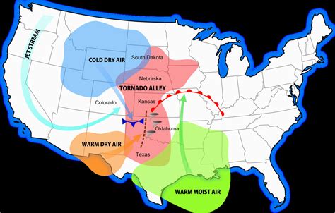 It's filled with rural areas, and a couple towns. Texas tornado Alley Map | secretmuseum