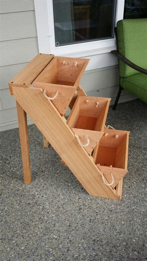 These small herb planters are very simple to make. big bed planter system garden box homemade raised large ...