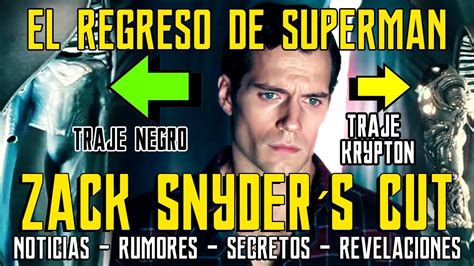 See more of release the snyder cut of justice league on facebook. LA VUELTA DE SUPERMAN - ZACK SNYDER - BLU-RAY JUSTICE ...