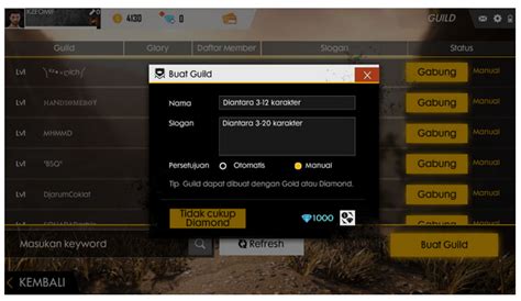 Kumpulan nama guild ff keren. Nama guild free fire keren || Cara memilih nama guild ff keren
