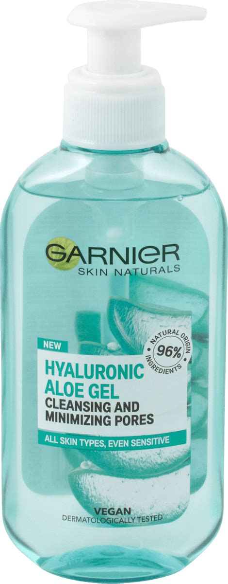 Garnier 3u1 gel za čišćenje lica 150ml. Garnier Skin Naturals Hyaluronic Aloe gel za čišćenje lica ...