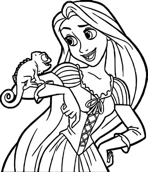 Free printable disney tangled coloring pages for kids that you can print out and color. Disney Princess Tangled Coloring Page. | Tangled coloring ...