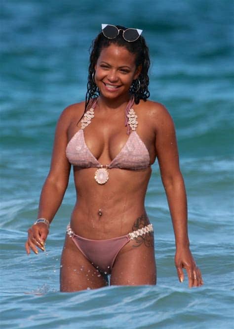 Christine flores, better known as christina milian, is an american singer, songwriter and actress. Christina Milian and Karreuche Tran Bare Bikini Bodies At ...