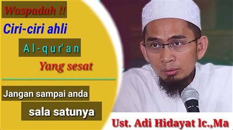 Orang sukses adalah orang yang memiliki rasa percaya diri tinggi. Ciri-ciri Ahli Al-qur'an yang sesat,Waspadah!! Jangan ...