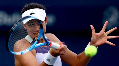 Goerges battles through to semis. WTA Dubaï : Muguruza vient à bout de Kudermetova (7-5, 4-6 ...