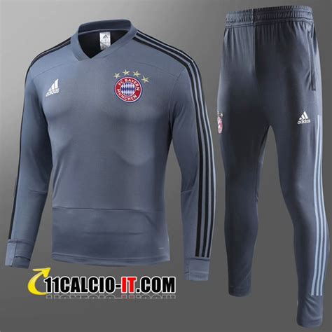 Nuove nuove tute calcio bayern monaco 2018 2019 a poco prezzo outlet sono in vendita ora! Nuove Tuta Calcio Bayern Monaco Bambino Grigio scuro 2018 ...