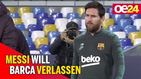 Besonders real steht am sonntag unter druck. Fussball: Messi will Barca verlassen - YouTube