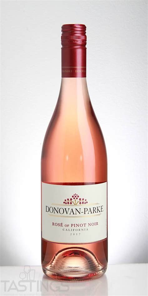 Amlière, duck, flaneur, game, lamb, medium bodied, natural, oregon, organic, pinot noir, red, seafood, small production, sustainable, tacos, united states, white meat, willamette valley vintage: Donovan Parke 2017 Rose Pinot Noir California USA Wine ...