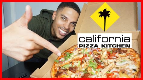 CALIFORNIA PIZZA KITCHEN MUKBANG | JAMAICAN JERK PIZZA ...