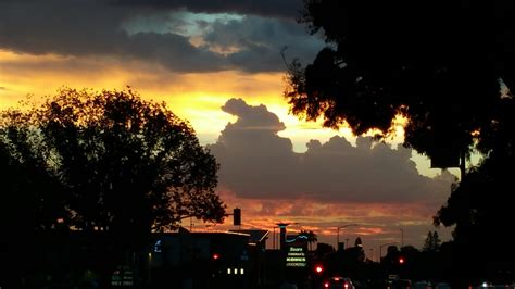[OC] Sunset on a stormy night Clovis CA [5312x2988] | Stormy night, Sky ...