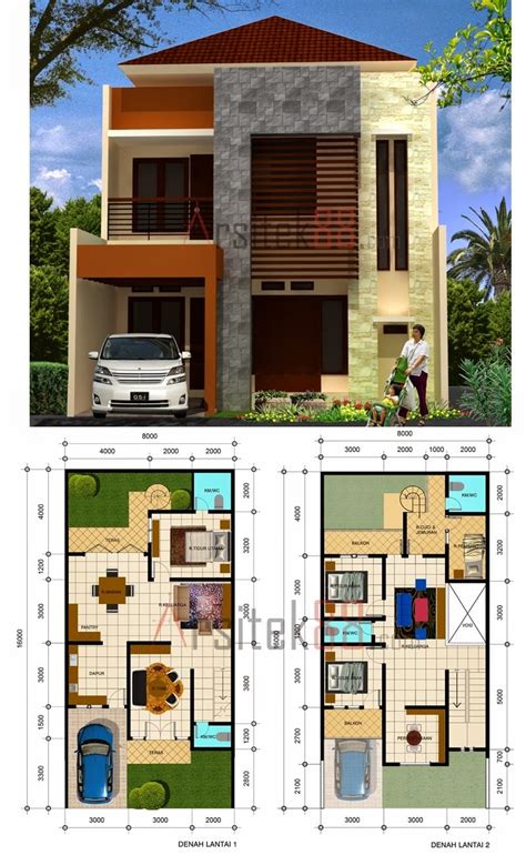 See desain rumah gallery of desain rumah 6x10 here. 44 Desain Rumah Minimalis Ukuran 6x10
