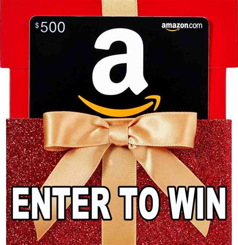 Get a free an amazon.com $500 gift card by taking surveys, shopping, playing games, and watching videos. $500 Amazon Gift Card in a Red Gift Box Giveaway ...