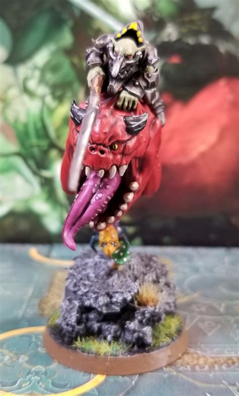 The goblin cave leonardo da vinci. Loonboss on Giant Cave Squig | Gobboz Games